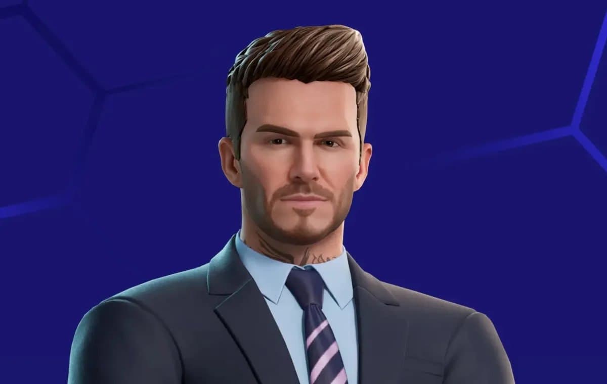 دیوید بکام به دنیای فورتنایت پیوست