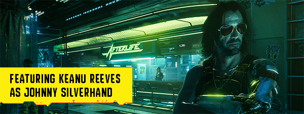 کیانو ریوز در نقش Johnny Silverhand
