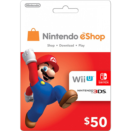 📦 محصولاتی که با Nintendo Gift Card میتوانید خرید کنید: